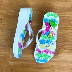 Butterflies Flip Flops